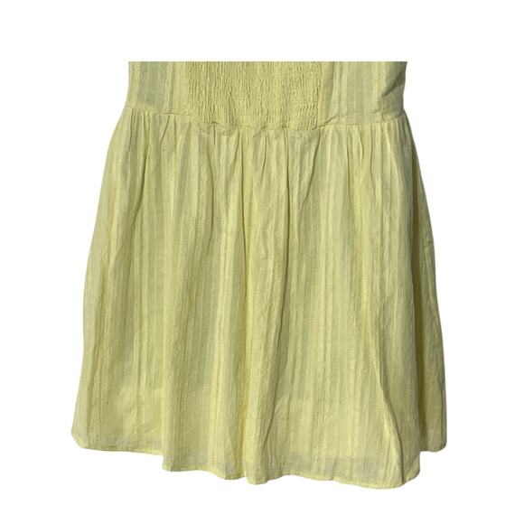 Princess Polly Womens Size 8 Lorinda Lined Sleeveless Mini Day Dress Yellow Boho - Picture 8 of 13